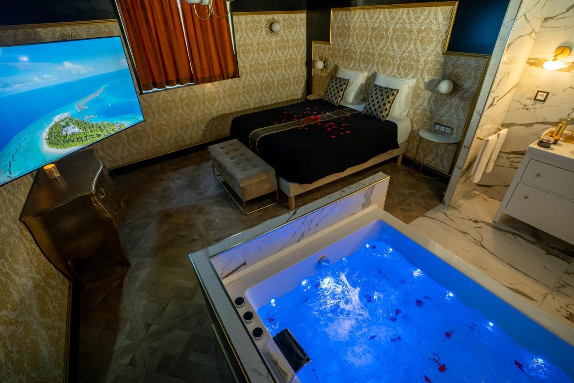Appartement D'Exception Avec Jacuzzi Villefranche-sur-Saône Buitenkant foto
